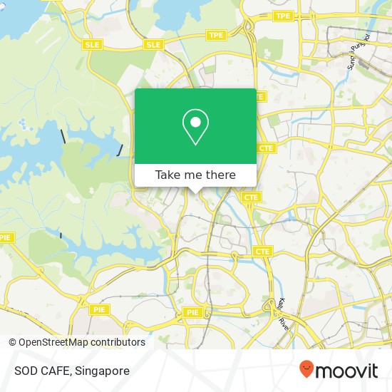 SOD CAFE, 279 Bishan St 24 Singapore 57地图