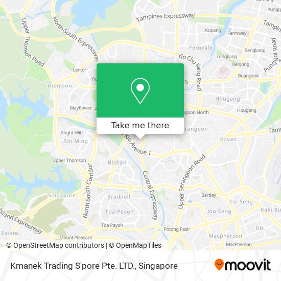 Kmanek Trading S'pore Pte. LTD. map