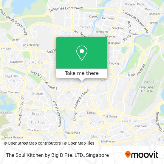 The Soul Kitchen by Big D Pte. LTD. map