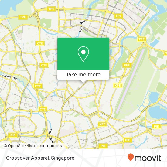 Crossover Apparel, 33 Kovan Rd Singapore 545020地图