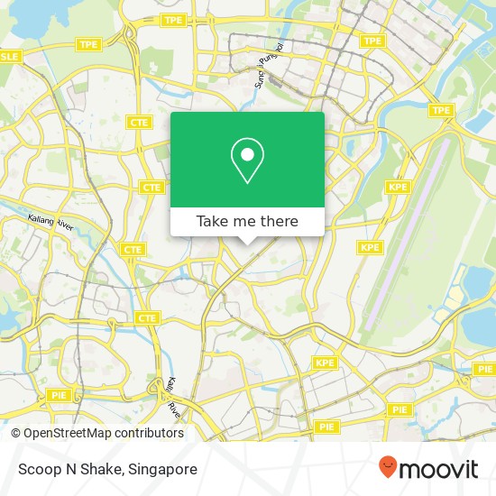 Scoop N Shake, 66A Highland Rd Singapore 549154地图