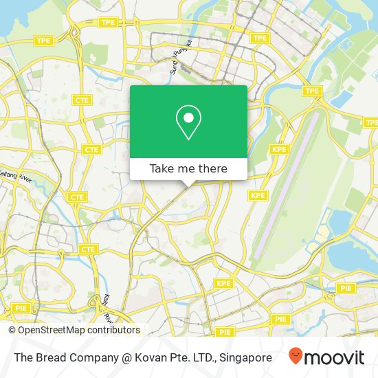 The Bread Company @ Kovan Pte. LTD., 205 Hougang St 21 Singapore 530205地图