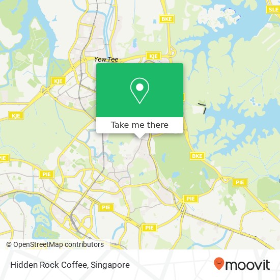 Hidden Rock Coffee, 1 Hillview Rise Singapore map