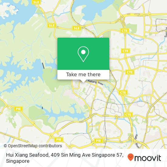 Hui Xiang Seafood, 409 Sin Ming Ave Singapore 57 map