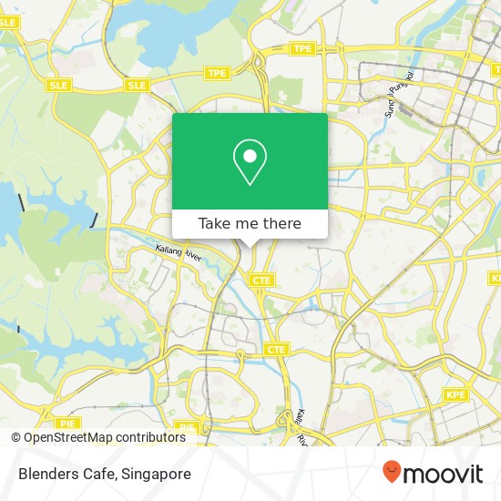 Blenders Cafe, 410 Ang Mo Kio Ave 10 Singapore 56地图