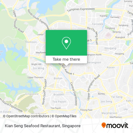 Kian Seng Seafood Restaurant地图