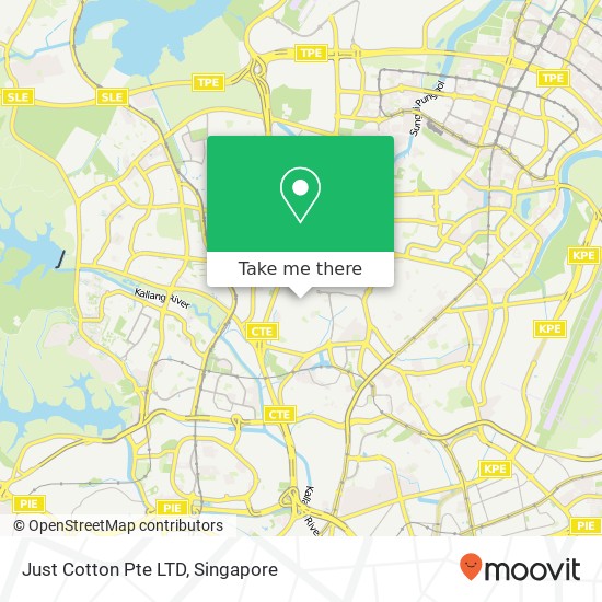 Just Cotton Pte LTD, 29 Crowhurst Dr Singapore 557908地图