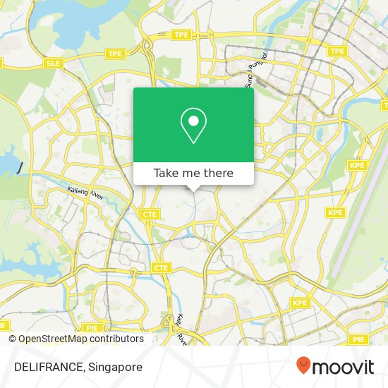 DELIFRANCE, 384 Lor Chuan Singapore 55地图