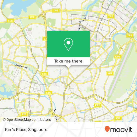 Kim's Place, Yio Chu Kang Rd Singapore 545621地图