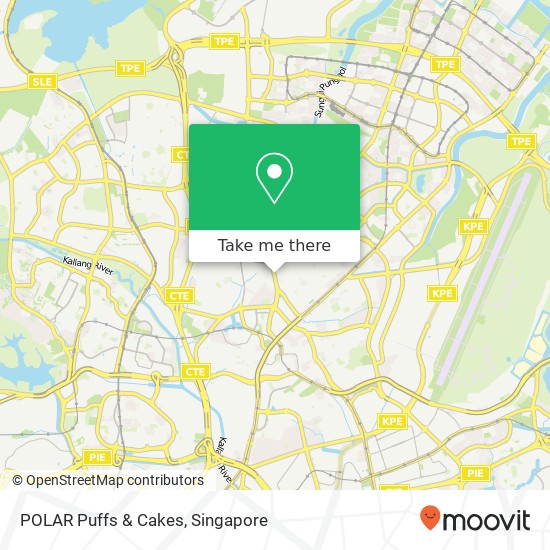 POLAR Puffs & Cakes, 160 Yio Chu Kang Rd Singapore 54地图