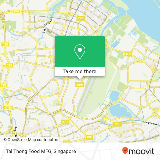Tai Thong Food MFG, 6 Defu Lane 2 Singapore 53地图