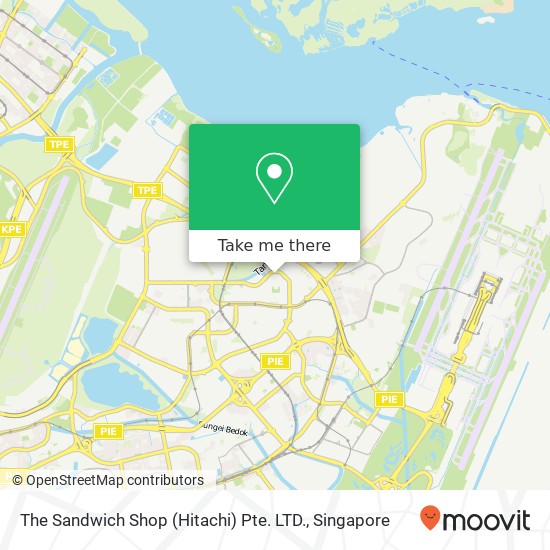 The Sandwich Shop (Hitachi) Pte. LTD., 482 Tampines St 43 Singapore 520482地图