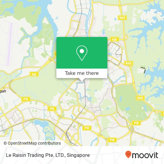 Le Raisin Trading Pte. LTD. map