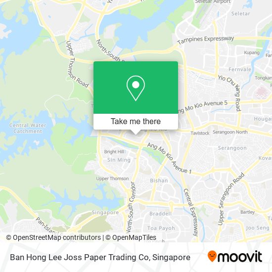Ban Hong Lee Joss Paper Trading Co map