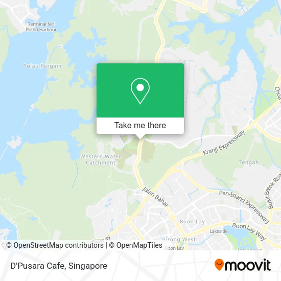 D'Pusara Cafe map