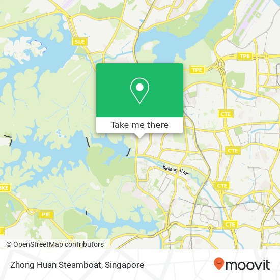 Zhong Huan Steamboat, 14 Jalan Kuras Singapore 577728地图