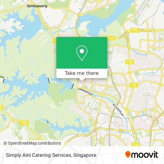 Simply Aini Catering Services map