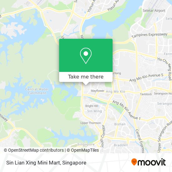 Sin Lian Xing Mini Mart map