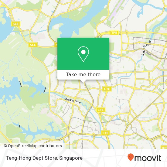 Teng-Hong Dept Store, 722 Ang Mo Kio Ave 8 Singapore 56地图