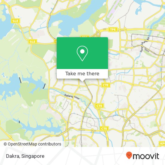 Dakra, 709 Ang Mo Kio Ave 8 Singapore 56地图