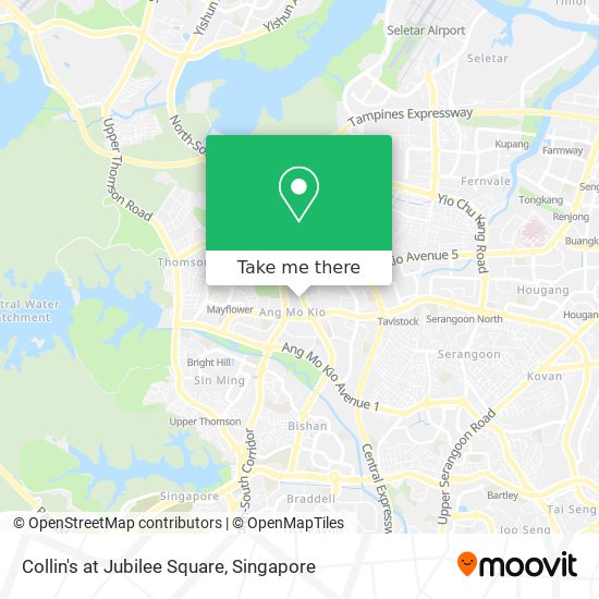 Collin's at Jubilee Square map