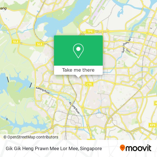 Gik Gik Heng Prawn Mee Lor Mee map