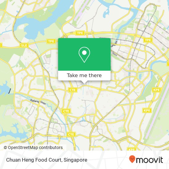 Chuan Heng Food Court, Serangoon North Ave 5 map