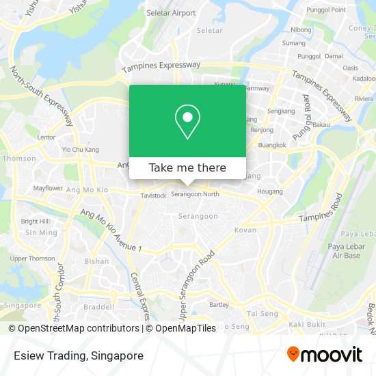 Esiew Trading map