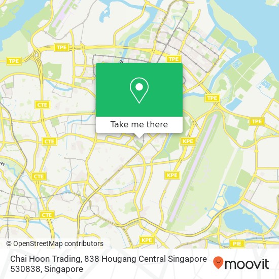 Chai Hoon Trading, 838 Hougang Central Singapore 530838地图