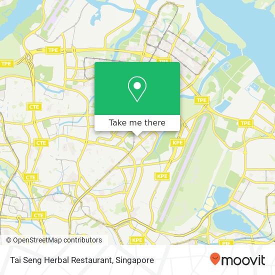 Tai Seng Herbal Restaurant, 809 Hougang Central Singapore 530809地图