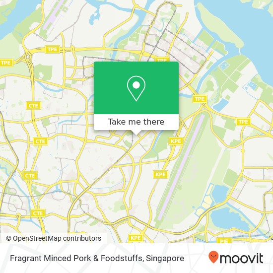 Fragrant Minced Pork & Foodstuffs, 806 Hougang Central Singapore 530806地图