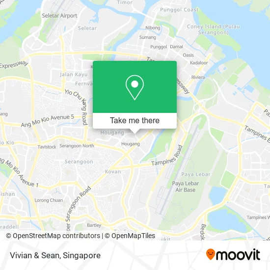 Vivian & Sean map