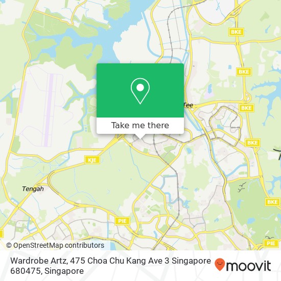 Wardrobe Artz, 475 Choa Chu Kang Ave 3 Singapore 680475 map