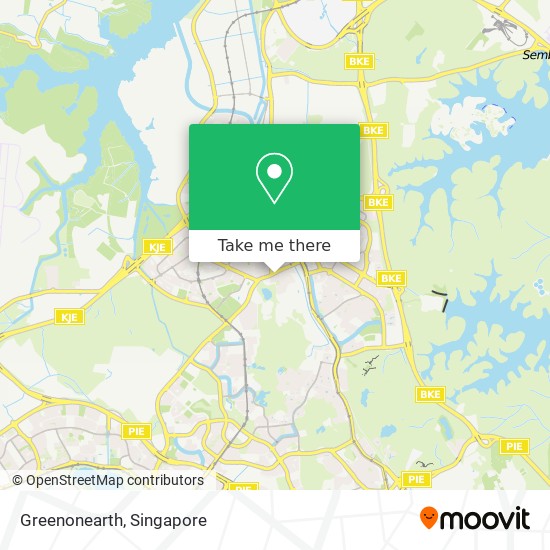 Greenonearth map