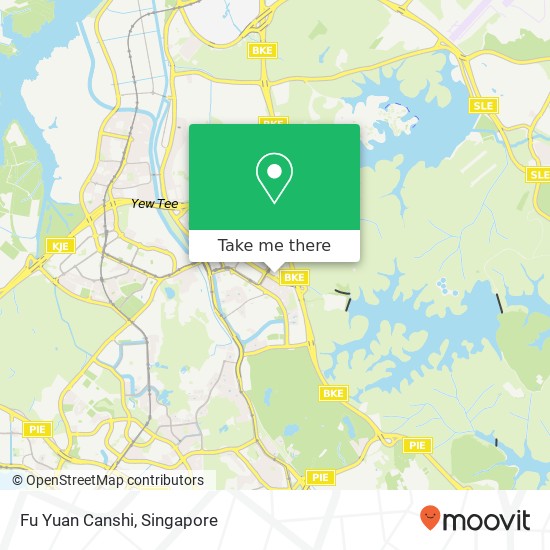 Fu Yuan Canshi, 259 Bukit Panjang Ring Rd Singapore 67地图