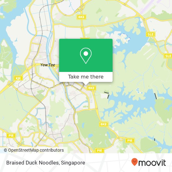 Braised Duck Noodles, 259 Bangkit Rd Singapore map