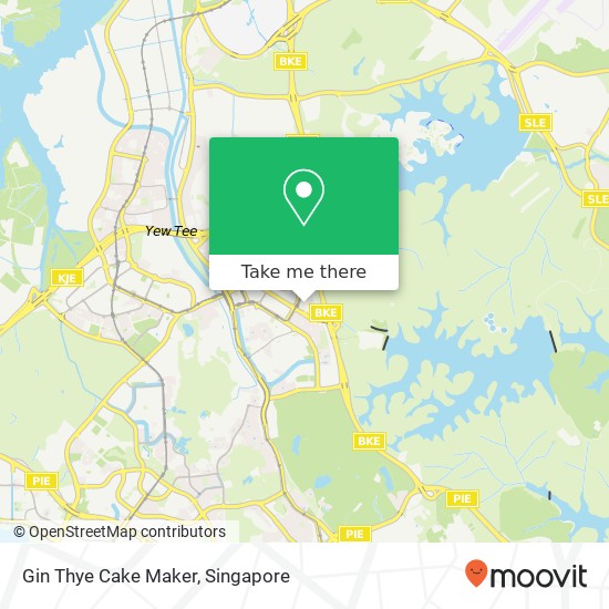 Gin Thye Cake Maker, 260 Bangkit Rd Singapore 67地图