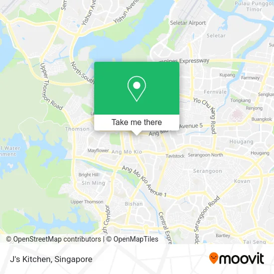 J's Kitchen map