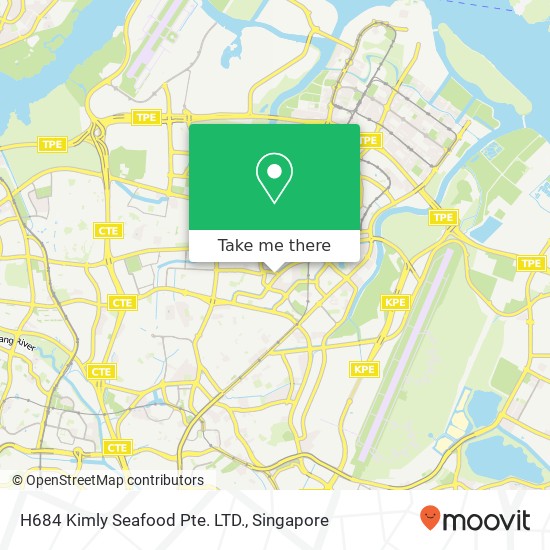 H684 Kimly Seafood Pte. LTD., 684 Hougang Ave 8 Singapore 530684地图