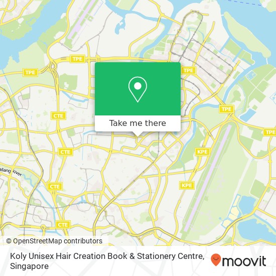 Koly Unisex Hair Creation Book & Stationery Centre, 682 Hougang Ave 4 Singapore 53地图