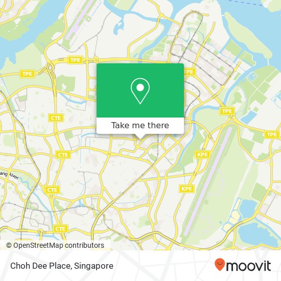 Choh Dee Place, 684 Hougang Ave 8 Singapore 53地图