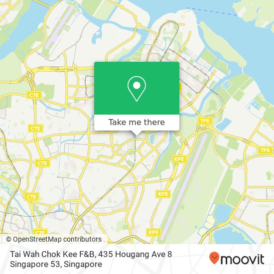Tai Wah Chok Kee F&B, 435 Hougang Ave 8 Singapore 53 map