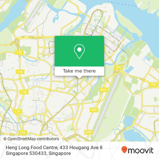 Heng Long Food Centre, 433 Hougang Ave 8 Singapore 530433地图