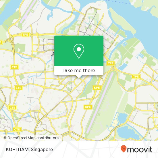 KOPITIAM, 401 Hougang Ave 10 Singapore 53地图