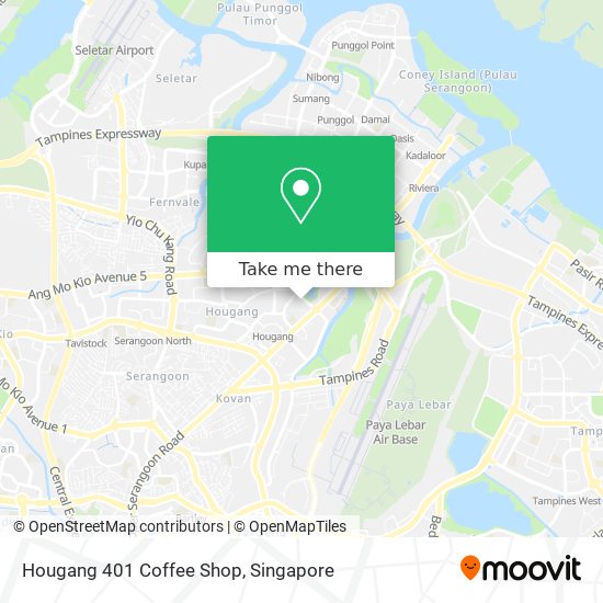 Hougang 401 Coffee Shop地图