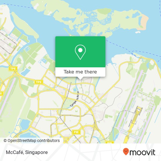 McCafé, 1 Pasir Ris Clos Singapore 51地图