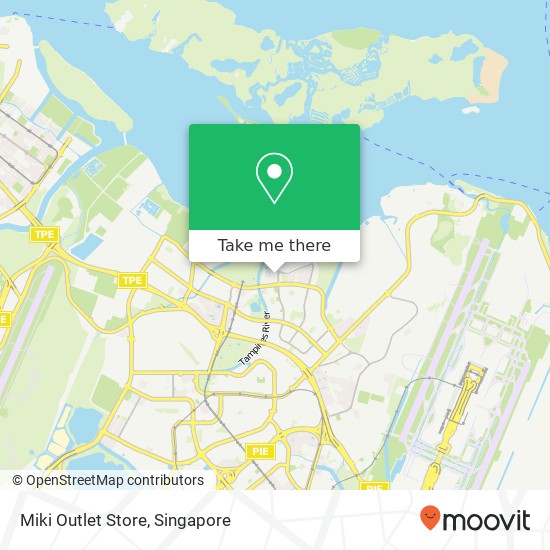Miki Outlet Store, 1 Pasir Ris Clos Singapore 51 map