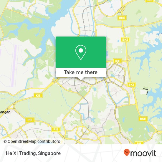 He XI Trading, 2D Hong San Walk Singapore 689050 map