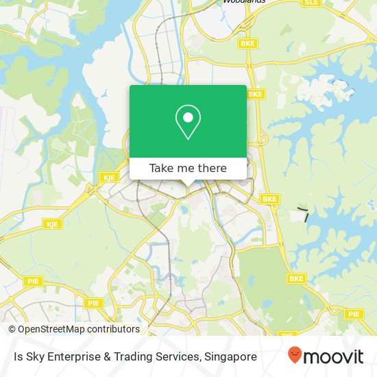 Is Sky Enterprise & Trading Services, 157 Jalan Teck Whye Singapore 680157地图