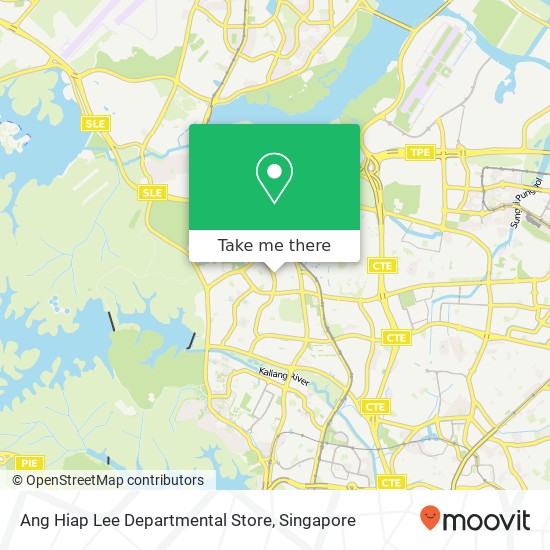 Ang Hiap Lee Departmental Store, 629 Ang Mo Kio Ave 4 Singapore 56 map